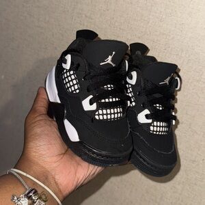 Jordan Kids Sneakers Black and White